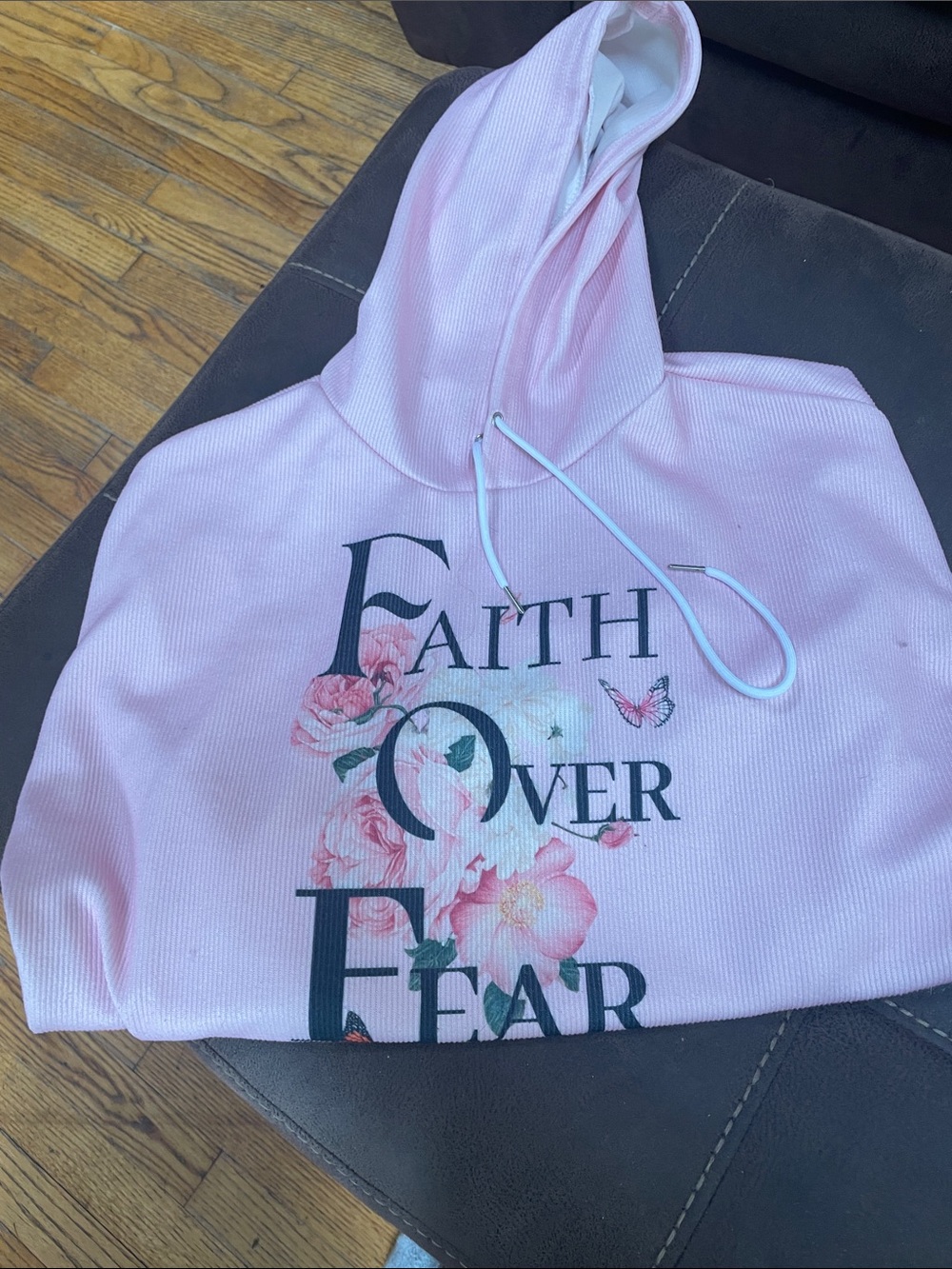 Woman’s  pink hoody